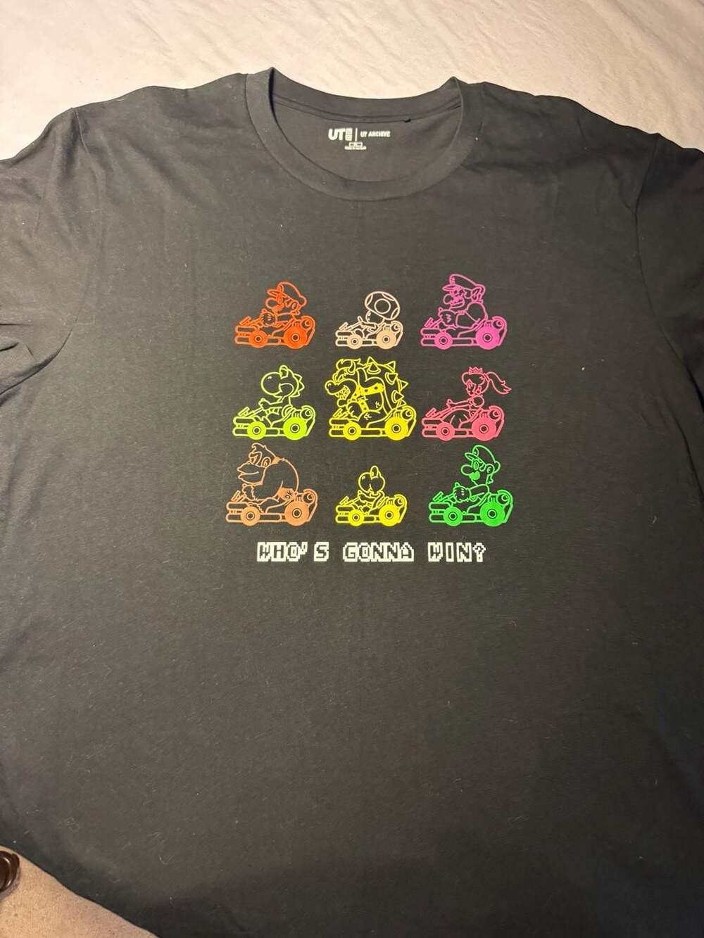 Uniqlo UT Archive Mario Kart Who's Gonna Win T-Shirt